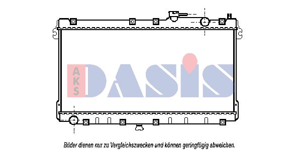 AKS DASIS Radiaator,mootorijahutus 110380N